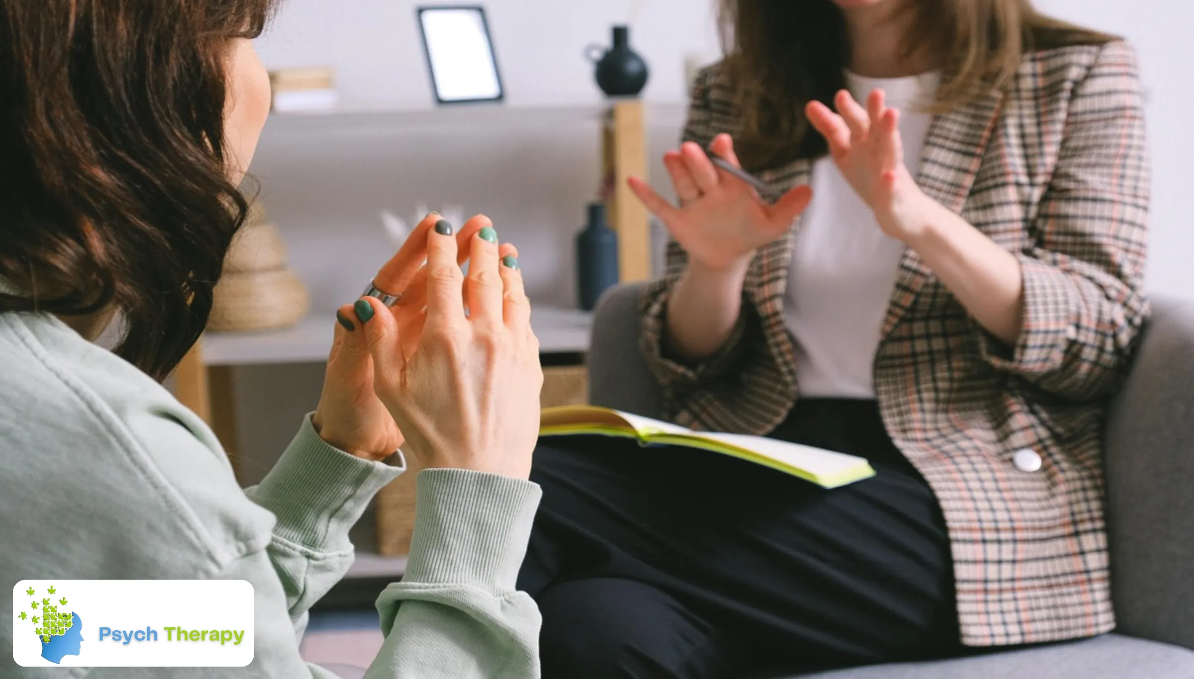 Female Psychologist Conducting Counselling