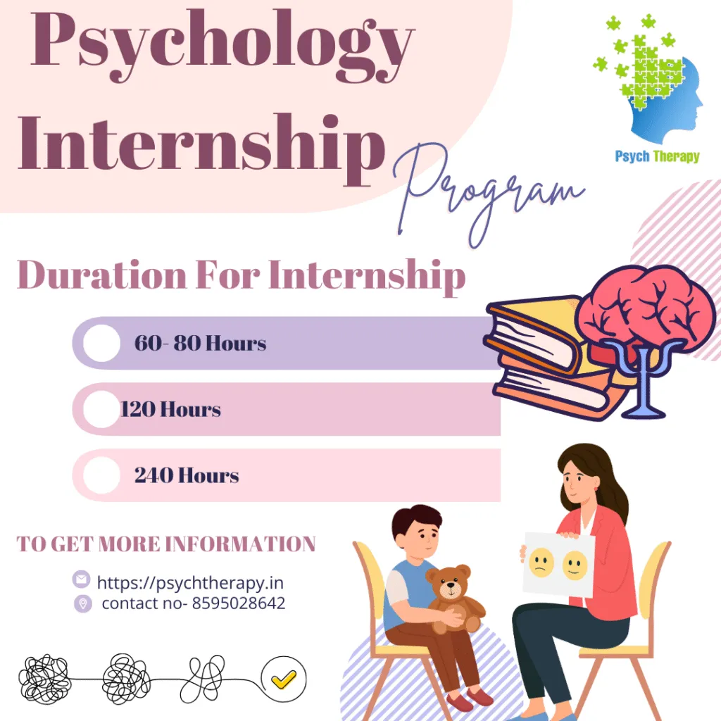Online Psychology Internship in India | Psych Therapy
