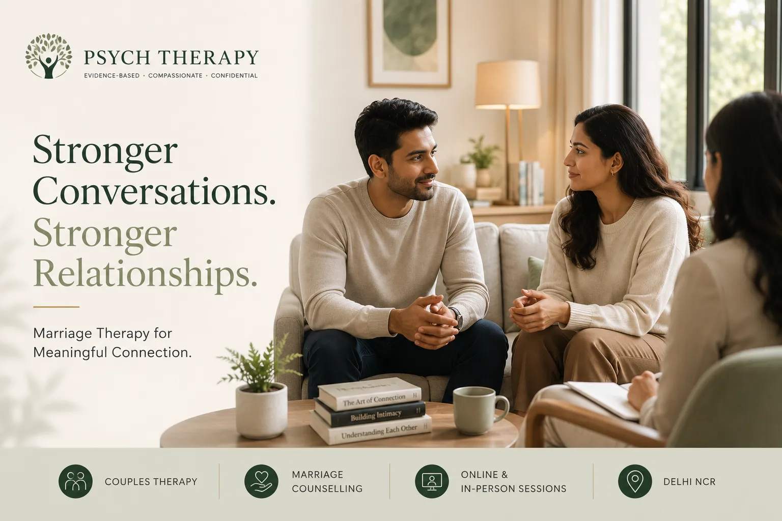 How to Improve Communication in Marriage Therapy: A Practical Guide for Couples in Delhi NCR
