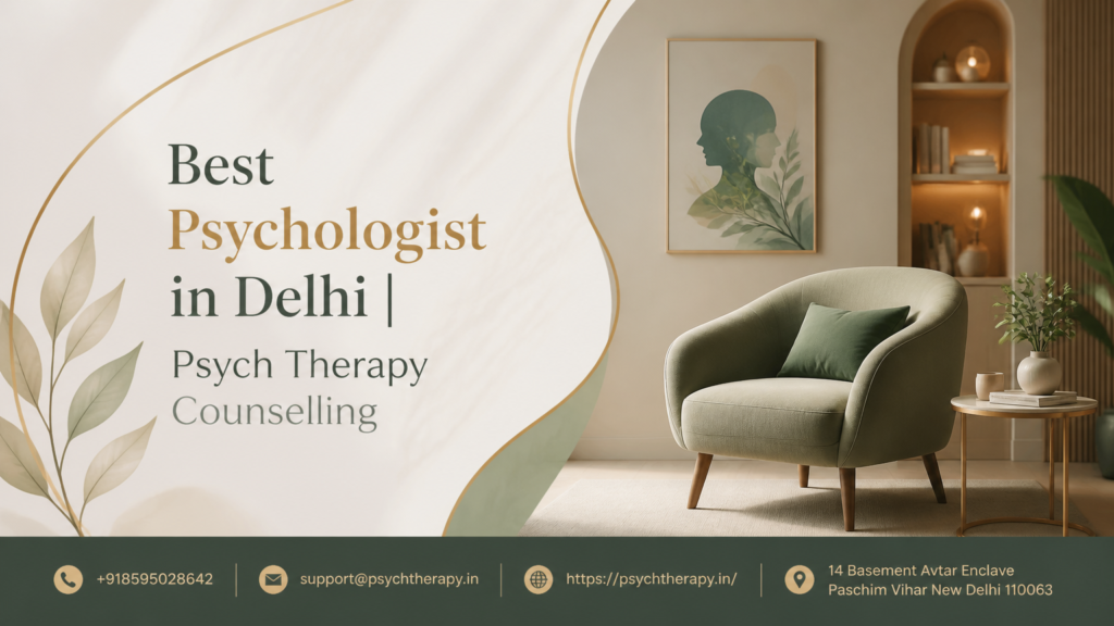 Best Psychologist in Delhi | Psych Therapy Counselling