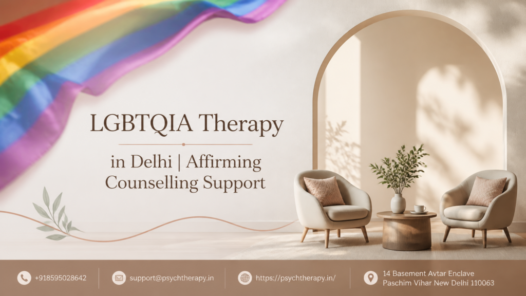 LGBTQIA Therapy in Delhi | Affirming Counselling Support