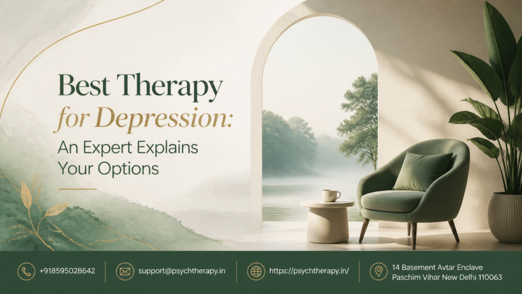 Best Therapy for Depression: An Expert Explains Your Options